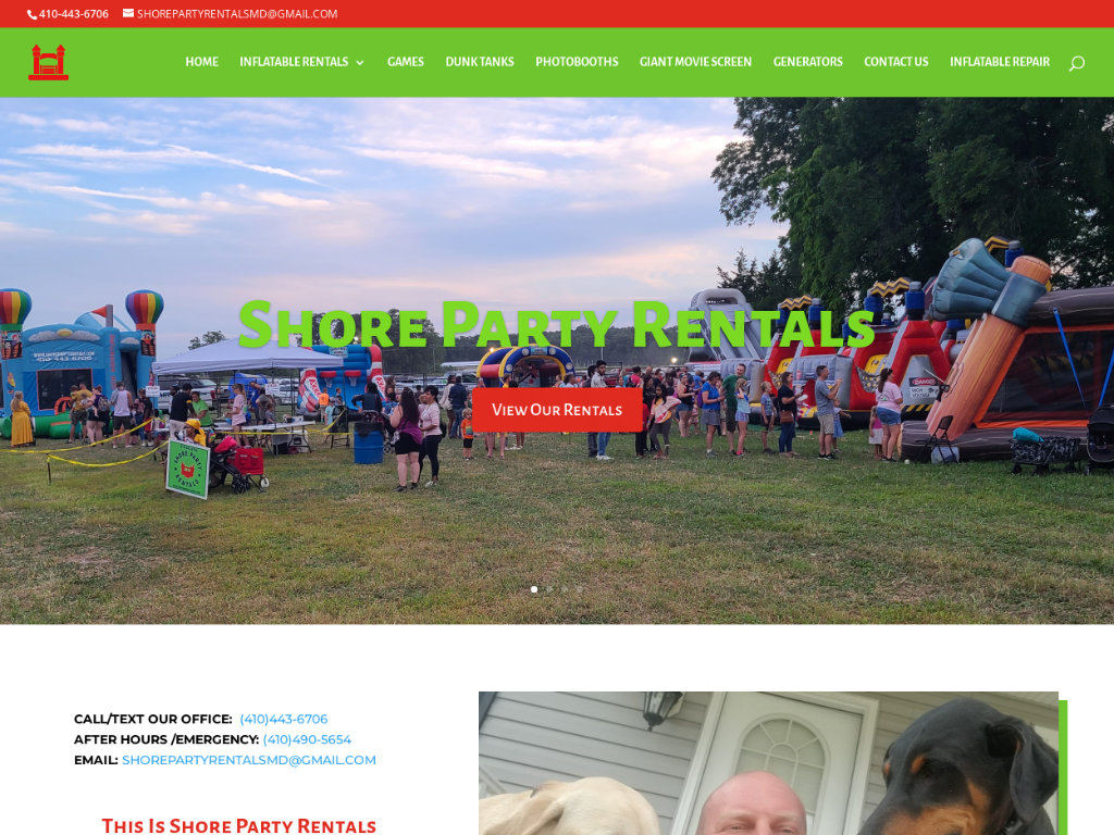 Mowbray Chapel Website Screenshot